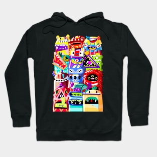 Doodle Rain 888 Hoodie